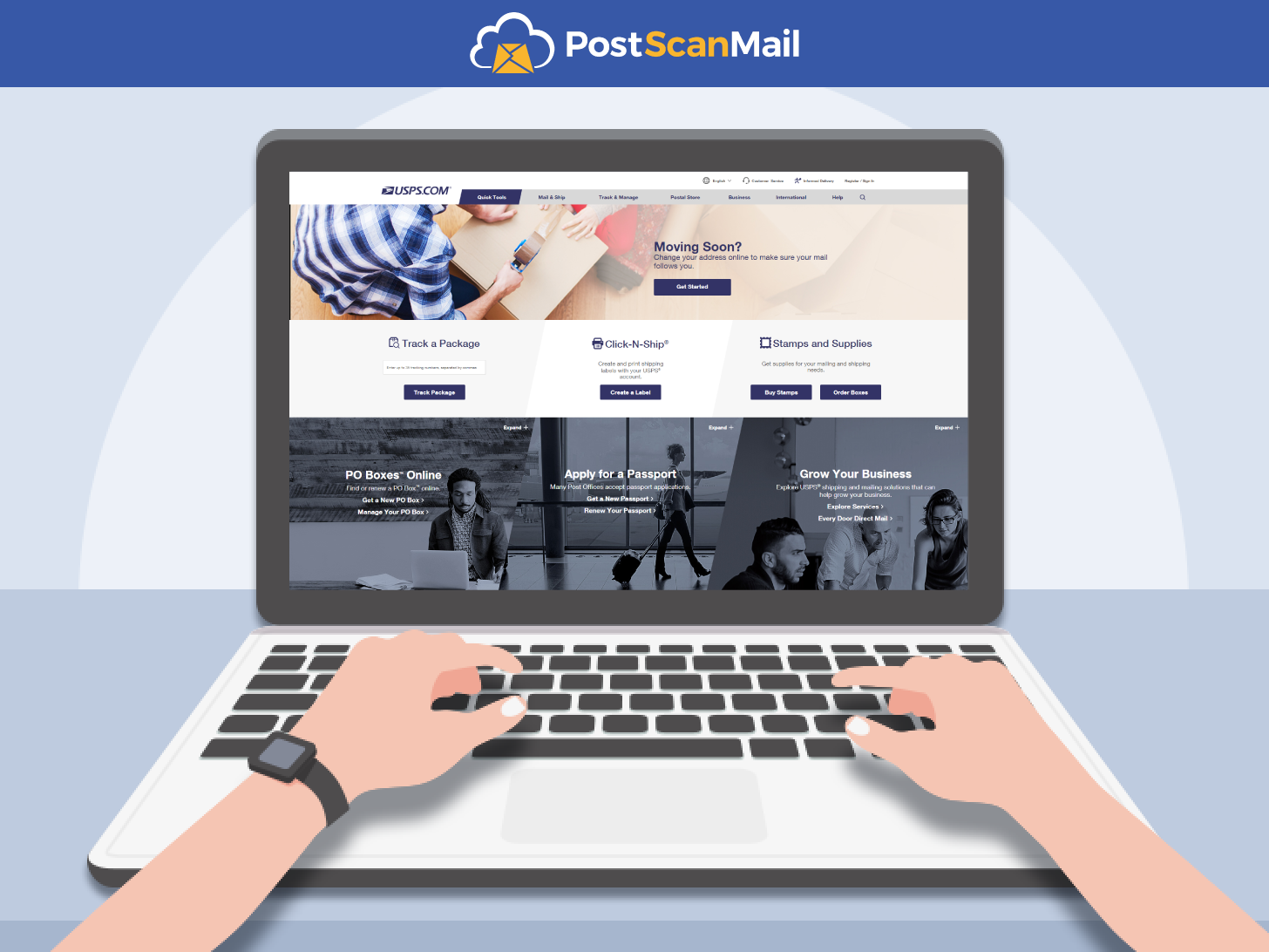 How To Change Mailing Address With USPS PostScan Mail