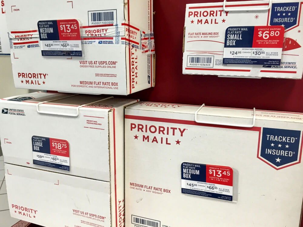 Priority Mail Medium Flat Rate Boxes, 25/pack – Stamps.com Supplies Store